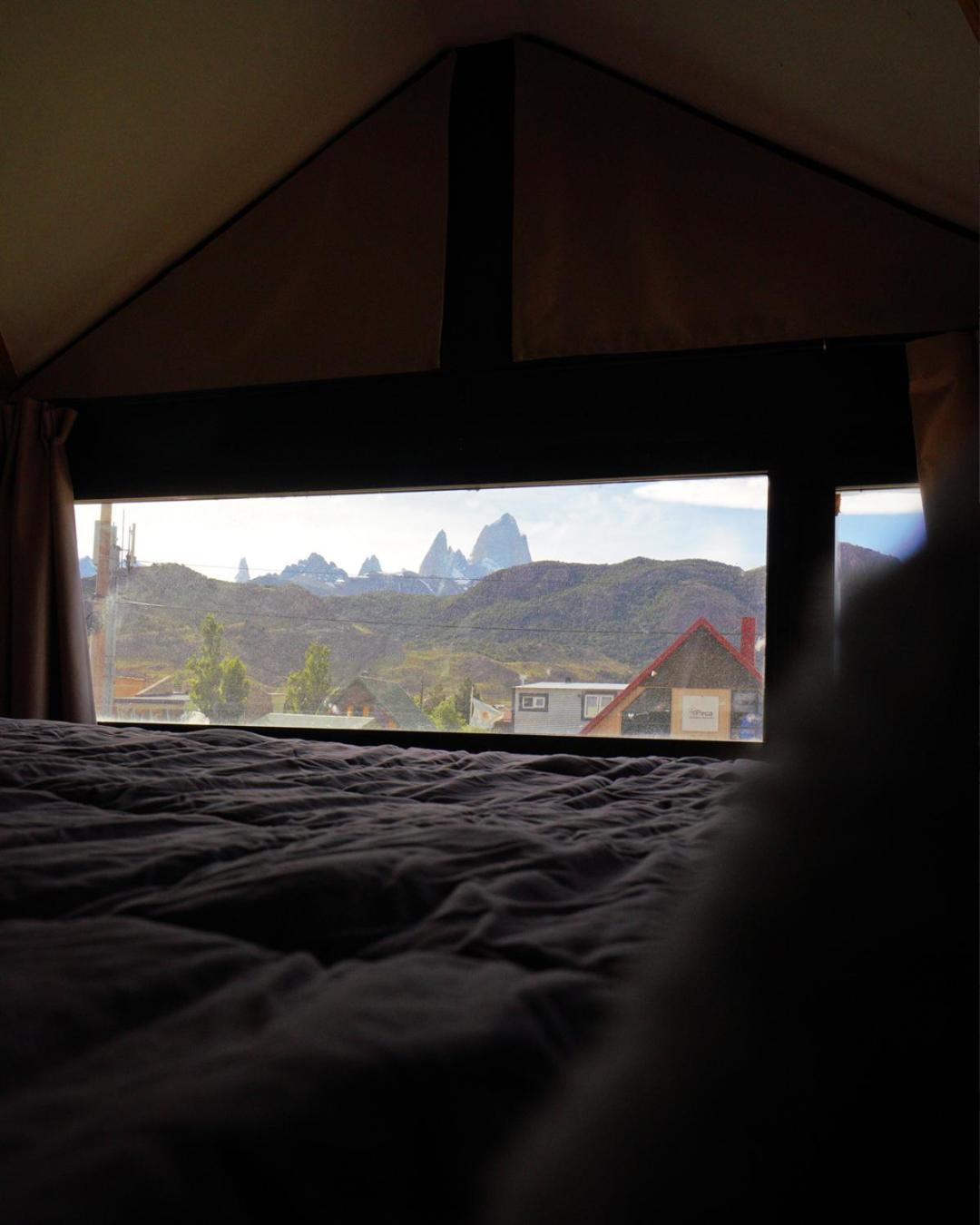 Gueer Aike Mejor Tiny House C/ Vista Al Fitz Roy Villa Ел Чалтен Екстериор снимка